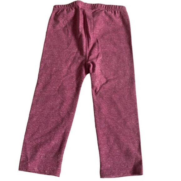 First Impressions Infant Toddler Girls Pull On Leggings-Purple/Sparkles-24 Month - Picture 5 of 5